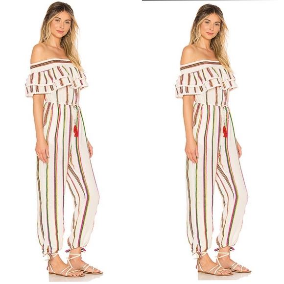 Anthro. ×Cleobe Violet Jumpsuit in Violet Jumpsuit - Picture 2 of 12